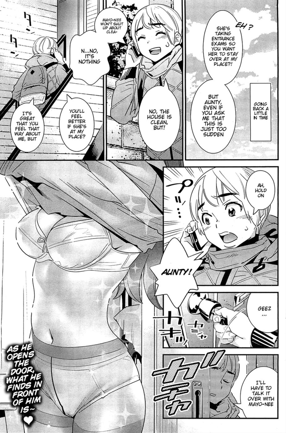 Hentai Manga Comic-The Ghost Behind My Back ?-Chapter 5-Attack! Little Monster!-1